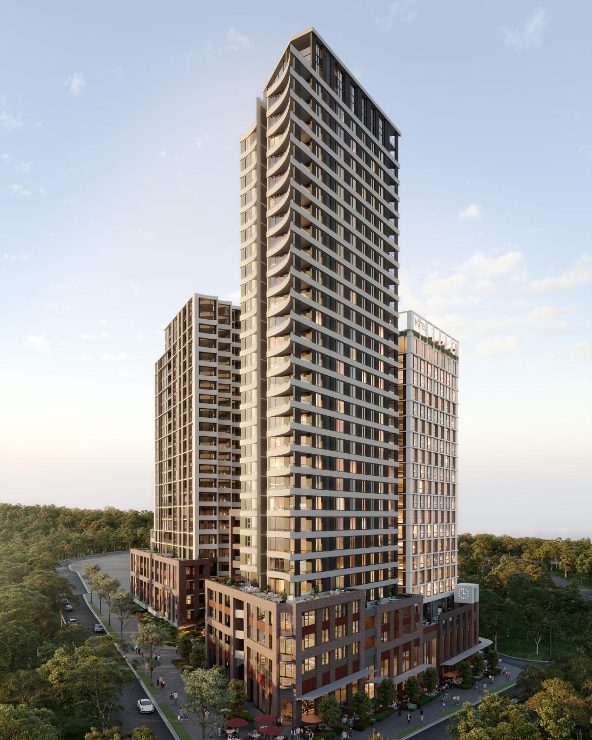 Artist's impression of Nova Rêve, Castle Hill, view 1