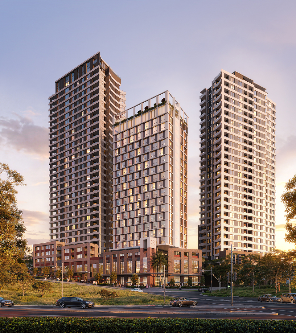Artist's impression of Nova Rêve, Castle Hill, view 1