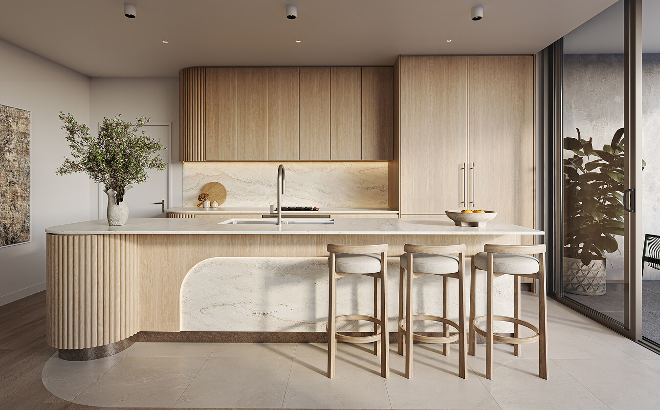 Artist's impression of a residence interior at Nova Rêve, Castle Hill, view 3